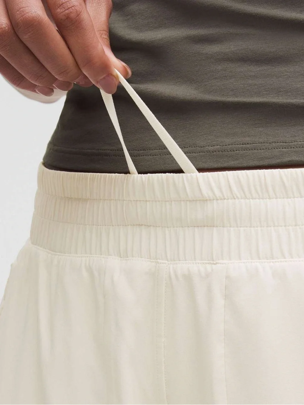 Lululemon Swift wide leg mid rise pant light ivory